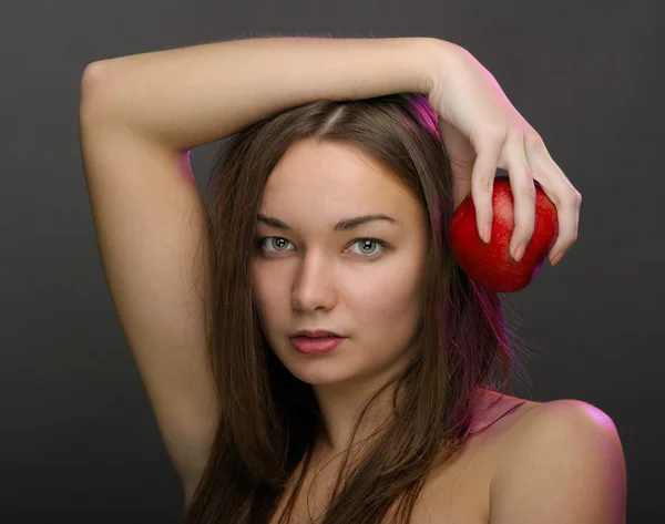 Retrato de mujer hermosa —  Fotos de Stock