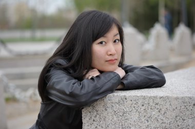 Asyalı kadın portresi