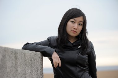 Asyalı kadın portresi