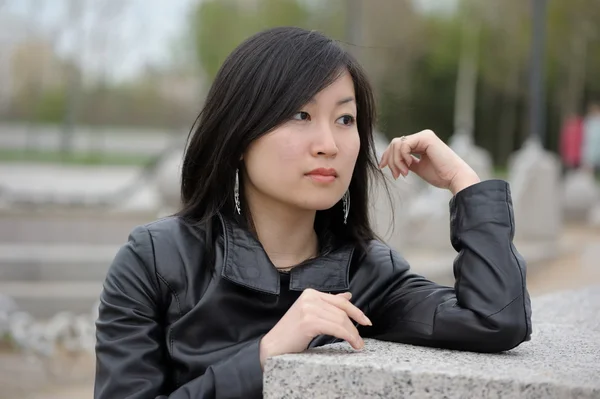 Portrait of asian woman — Stock Photo, Image