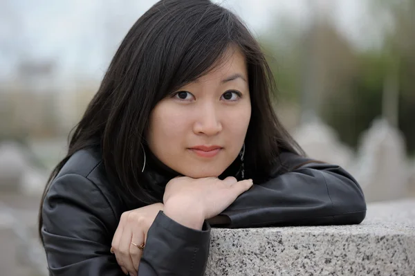 Portrait of asian woman — Stock Photo, Image