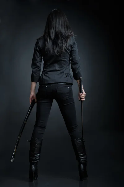 Asyalı kadın kılığında