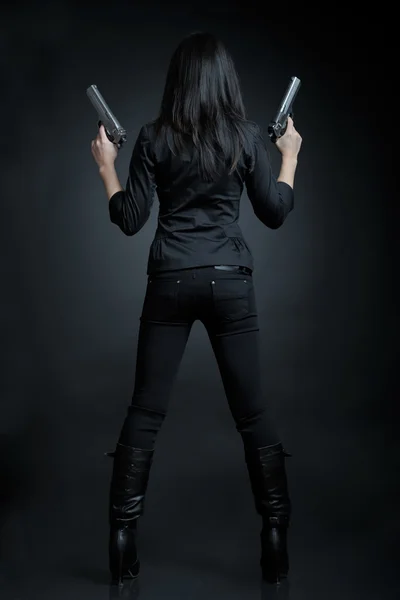 Asyalı kadın kılığında