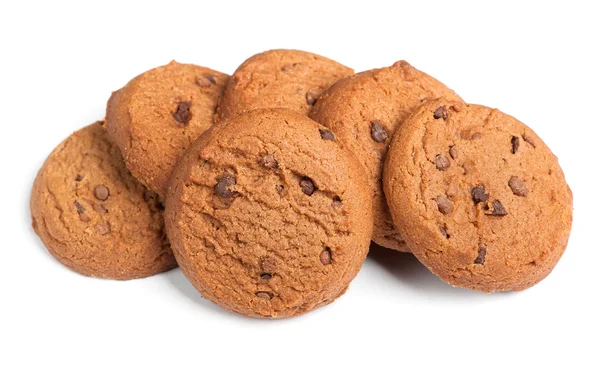 Zabliszt cookie csokoládéval — Stock Fotó
