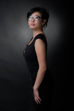 Güzel Asyalı kadın