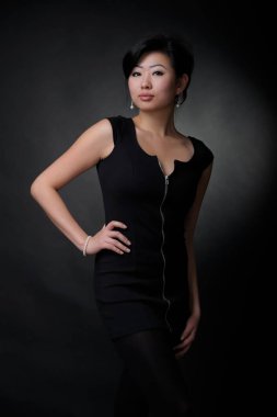 Güzel Asyalı kadın