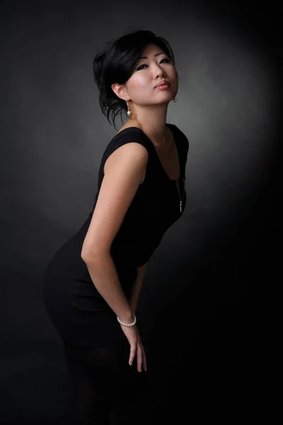 Bella donna asiatica — Foto Stock