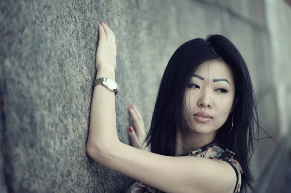 Porträt einer asiatischen Frau — Stockfoto