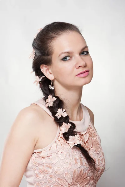 Retrato de mujer joven — Foto de Stock