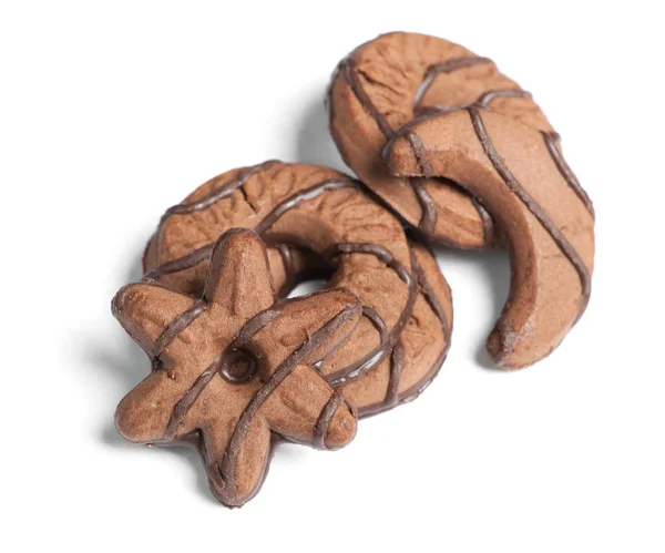 초콜릿 쿠키의 힙 — 스톡 사진
