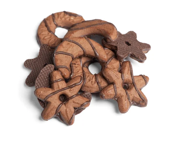 초콜릿 쿠키의 힙 — 스톡 사진