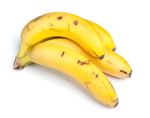 腐ったバナナが分離されました。 — ストック写真