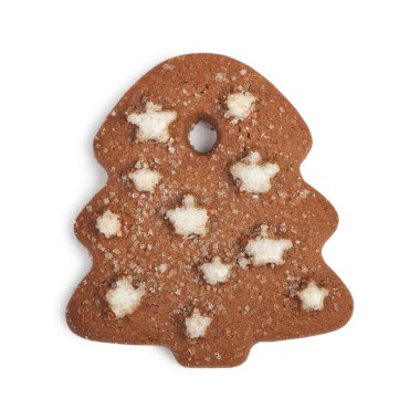 İzole Noel kurabiyesi