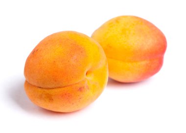 Olgun kayısı yığını