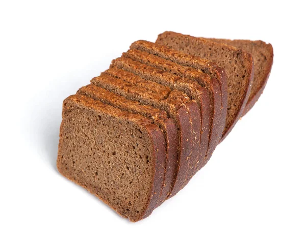 Sliced bread isolated — Stock Photo, Image