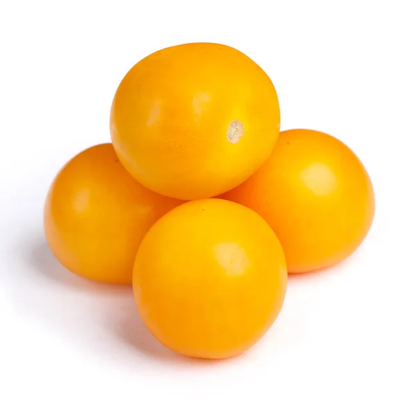 Yığın sarı domates — Stok fotoğraf