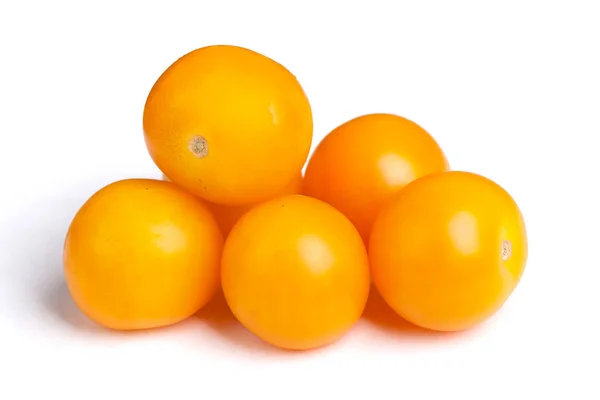 Heap of yellow tomatoes — Stock Photo, Image