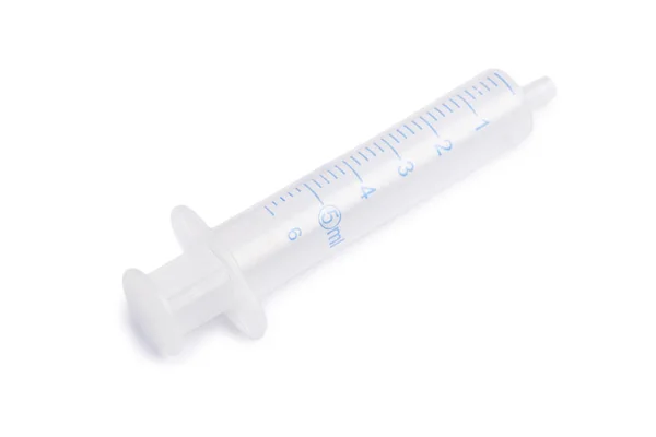 stock image Single syringe isolated