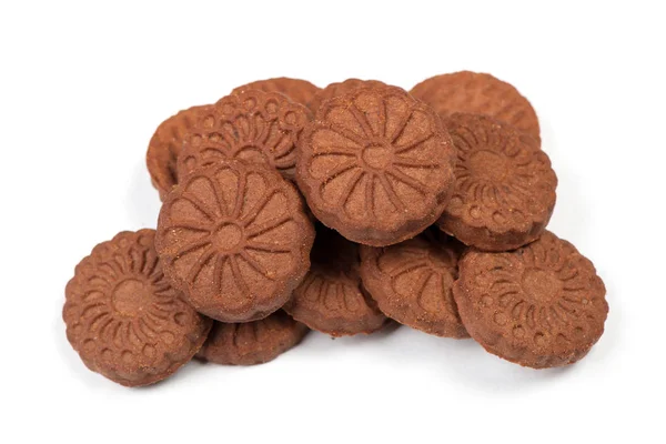 Montón de galletas de chocolate — Foto de Stock