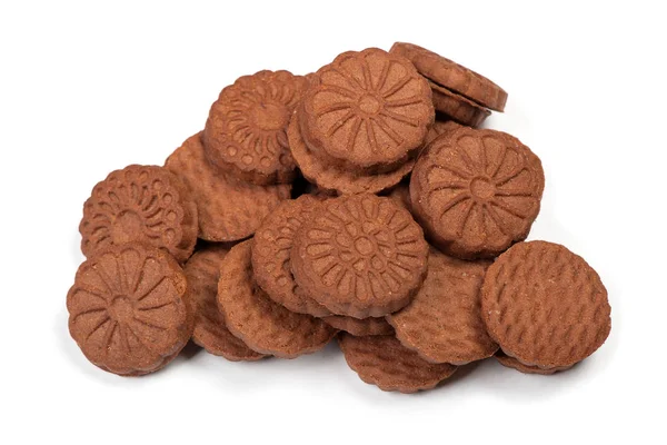 Montón de galletas de chocolate — Foto de Stock