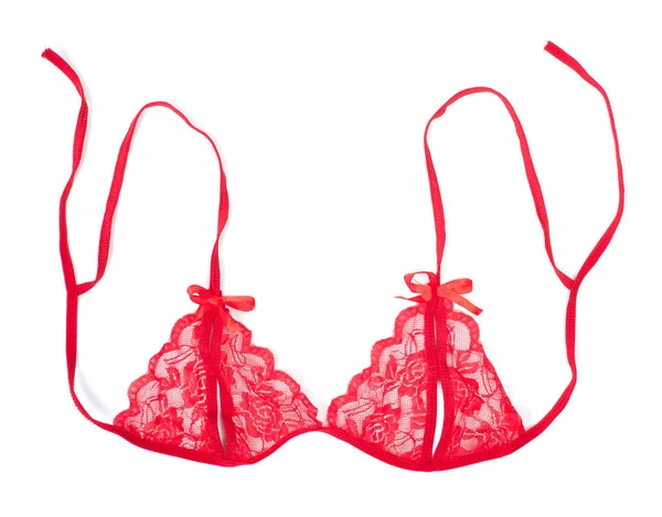 Sexual transparent bra — Stock Photo, Image