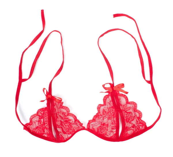 Sexual transparent bra — Stock Photo, Image
