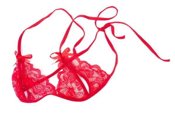 Sexual transparent bra — Stock Photo, Image