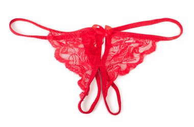 Seksi şeffaf külot