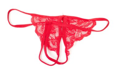 Seksi şeffaf külot