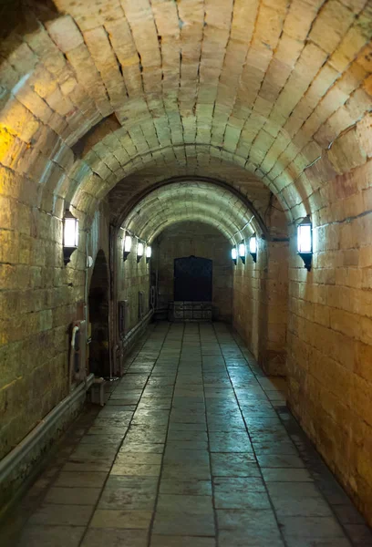 Ciemny korytarz upiorny — Zdjęcie stockowe
