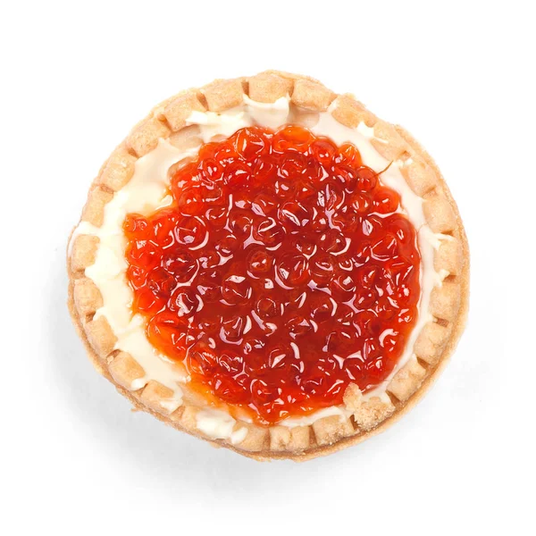 Caviar in tartlet — Stock Photo, Image