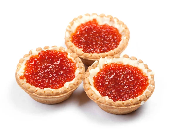 Kaviár-tartlet — Stock Fotó