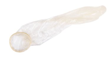 Kullanılmış prezervatif izole