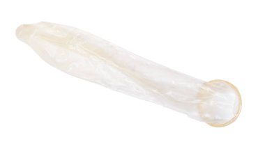 Kullanılmış prezervatif izole