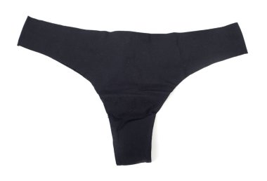 Basit siyah iç çamaşırı