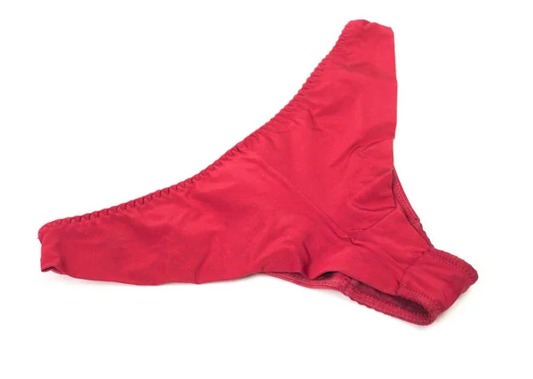 Culotte en dentelle rouge — Photo