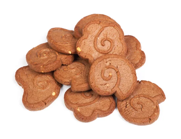 Assar biscoitos de chocolate — Fotografia de Stock