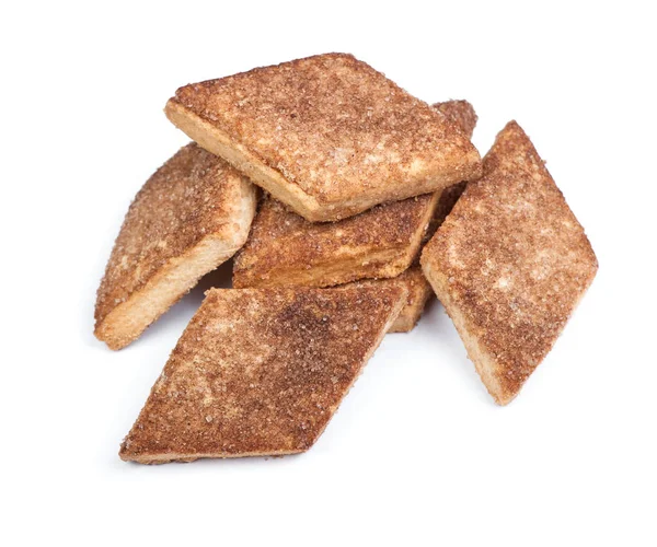 Rhombus shape cookies — Stock Photo, Image