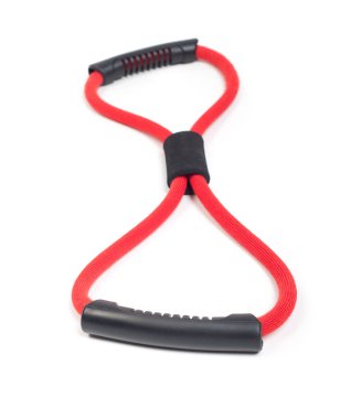 İzole kırmızı genişletici