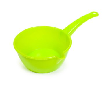 Plastik kaşık izole