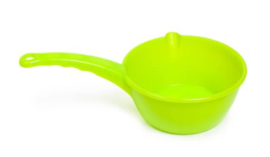 Plastik kaşık izole