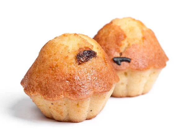 Torta di muffin isolata — Foto Stock