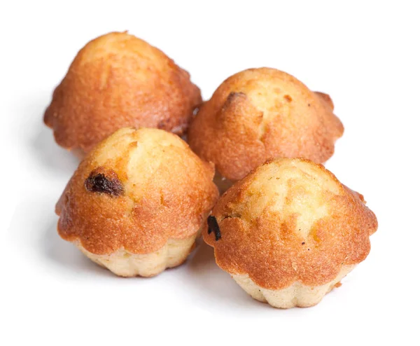 Torta di muffin isolata — Foto Stock