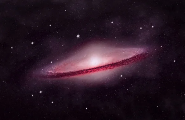 Galaktyka w przestrzeni — Zdjęcie stockowe