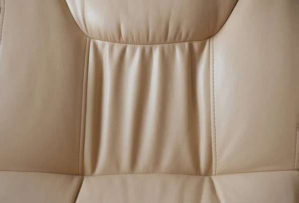 ソファの革の質感 — ストック写真