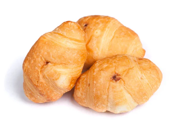 Grupp av små croissant — Stockfoto