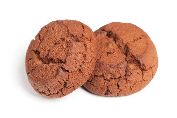 Csoport a barna cookie-k — Stock Fotó