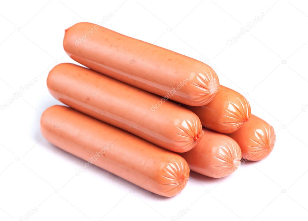 Group of sausages