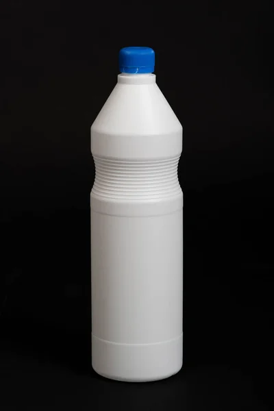 흰 플라스틱 병 — 스톡 사진