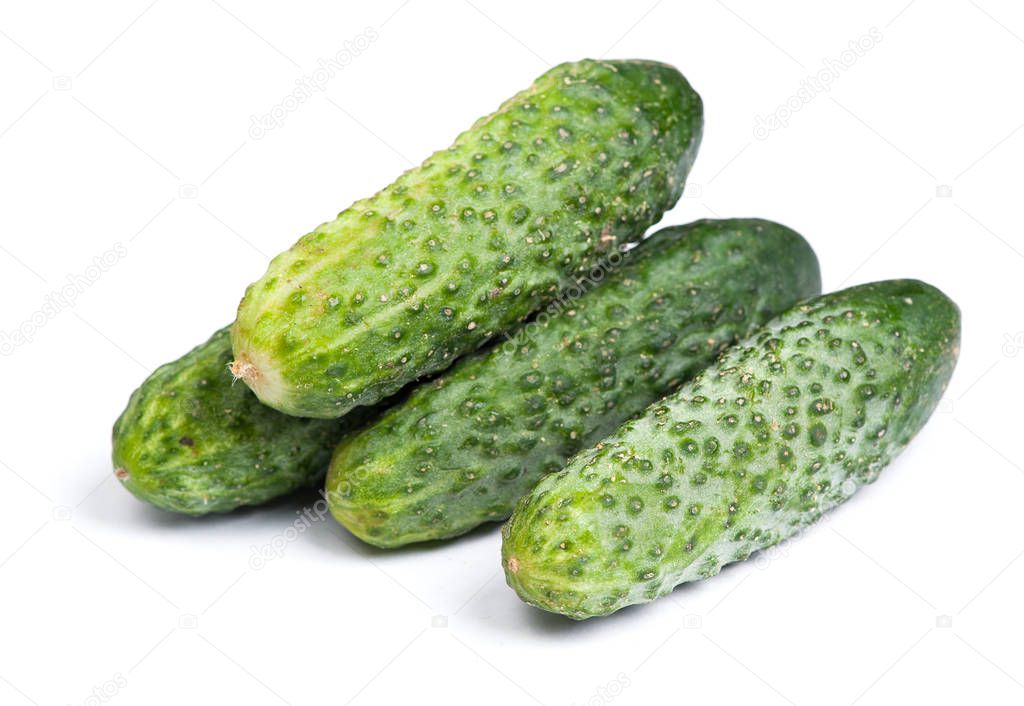 Heap of cucumbers